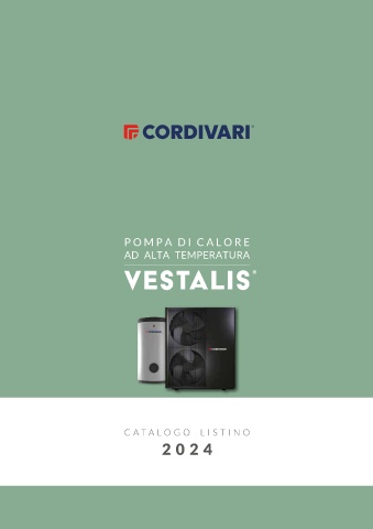 cordivari - listino pompa di calore vestalis